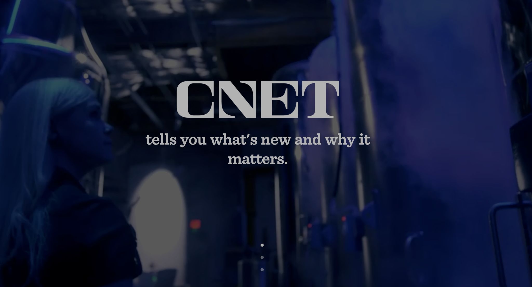 CNET brand visual